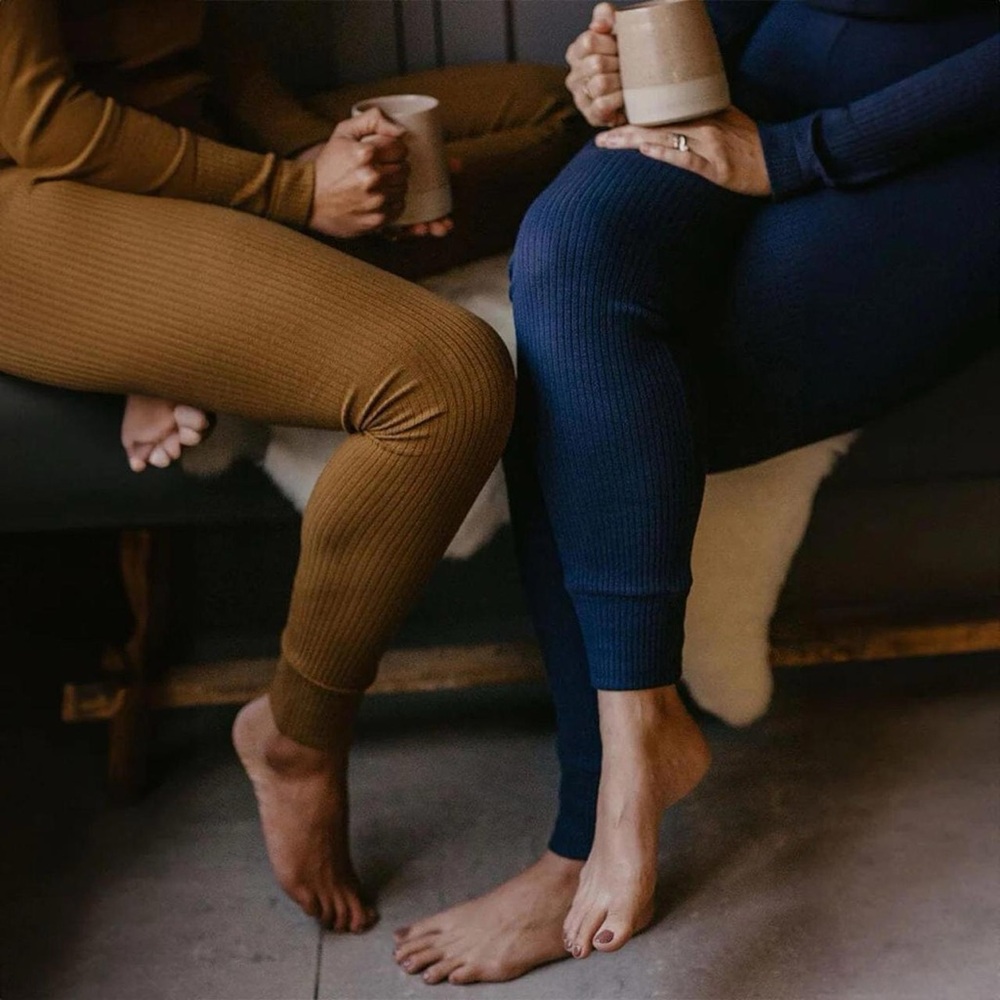 The Simple Folk Rib Legging Indigo